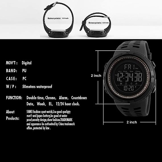 Miniatura 4 de RELOJ DEPORTIVO MULTIFIUNCIONAL PROMO⌚