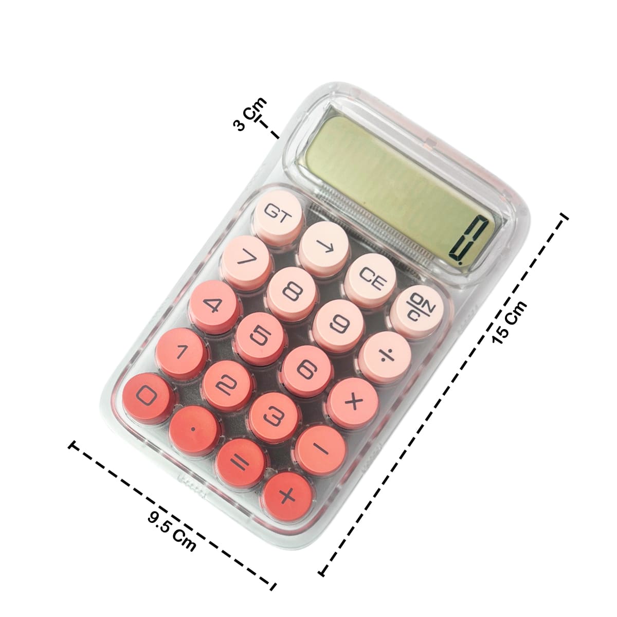Miniatura 8 de Calculadora Transparente Kawaii B2-25