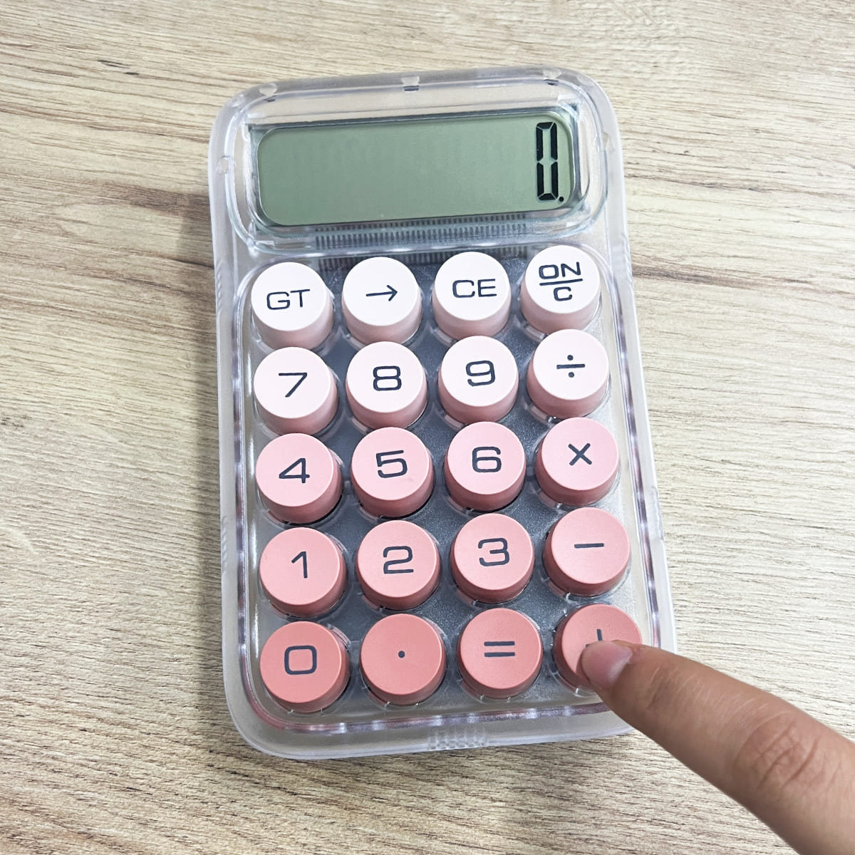 Miniatura 3 de Calculadora Transparente Kawaii B2-25