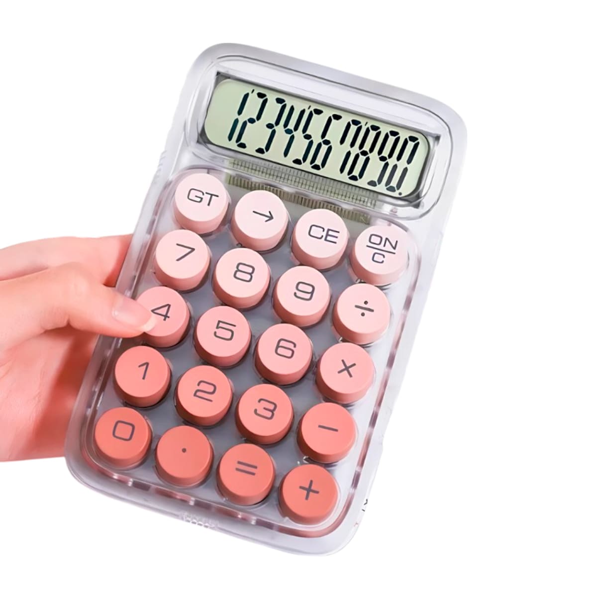 Miniatura 2 de Calculadora Transparente Kawaii B2-25