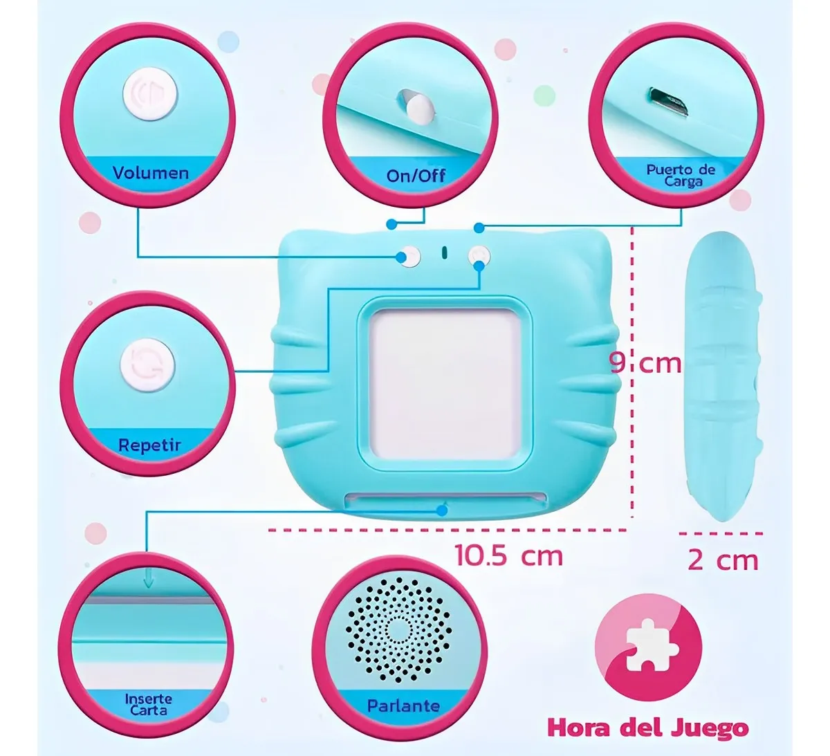 LECTOR INTERACTIVO EDUCATIVO INGLE-ESPAÑ