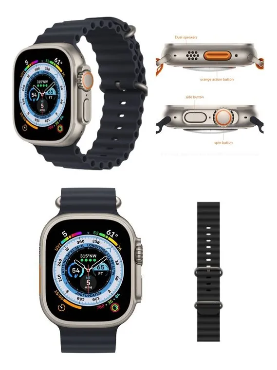 Miniatura 2 de RELOJ ULTRA 18 1 +AUDIFONOS