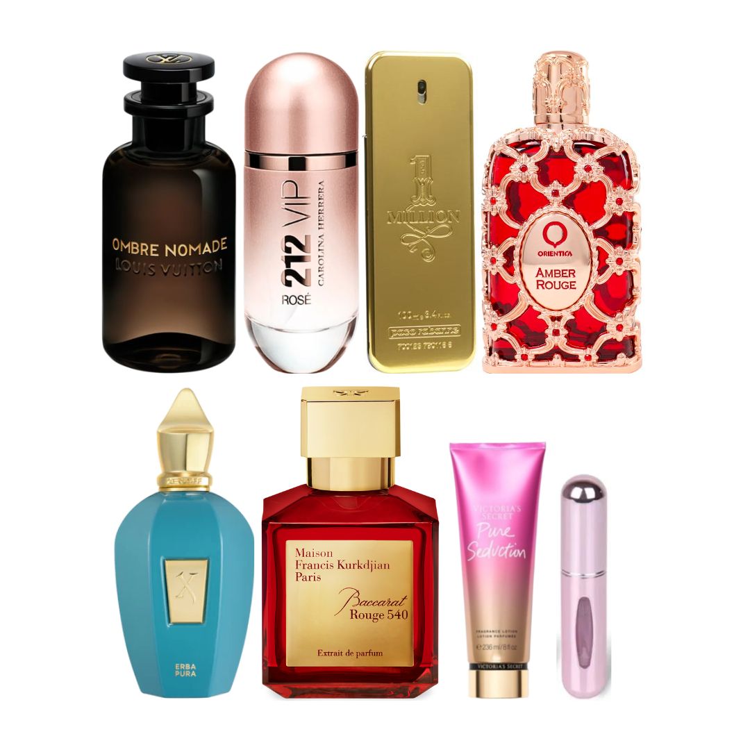 COMBO ADVANCE 6 PERFUMES+CREMA+PERFUMERO