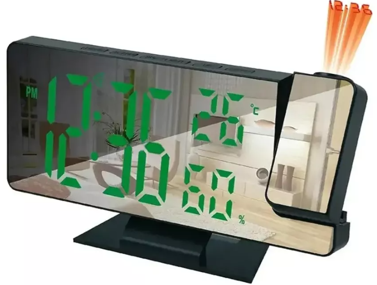 reloj proyector digital led