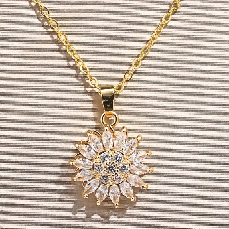 Miniatura 1 de Collar Girasol Giratorio