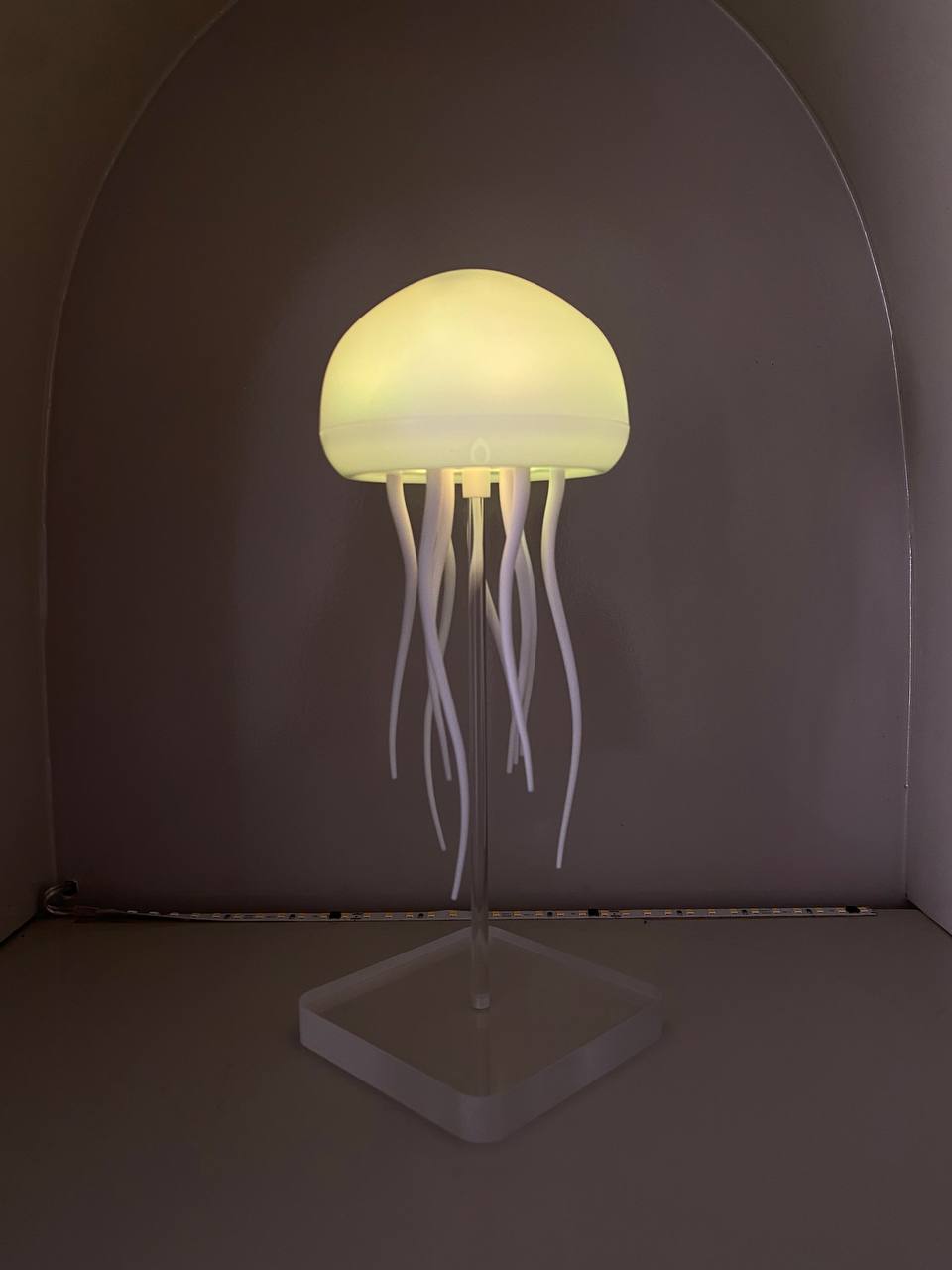 Miniatura 5 de Lampara medusa con movimiento