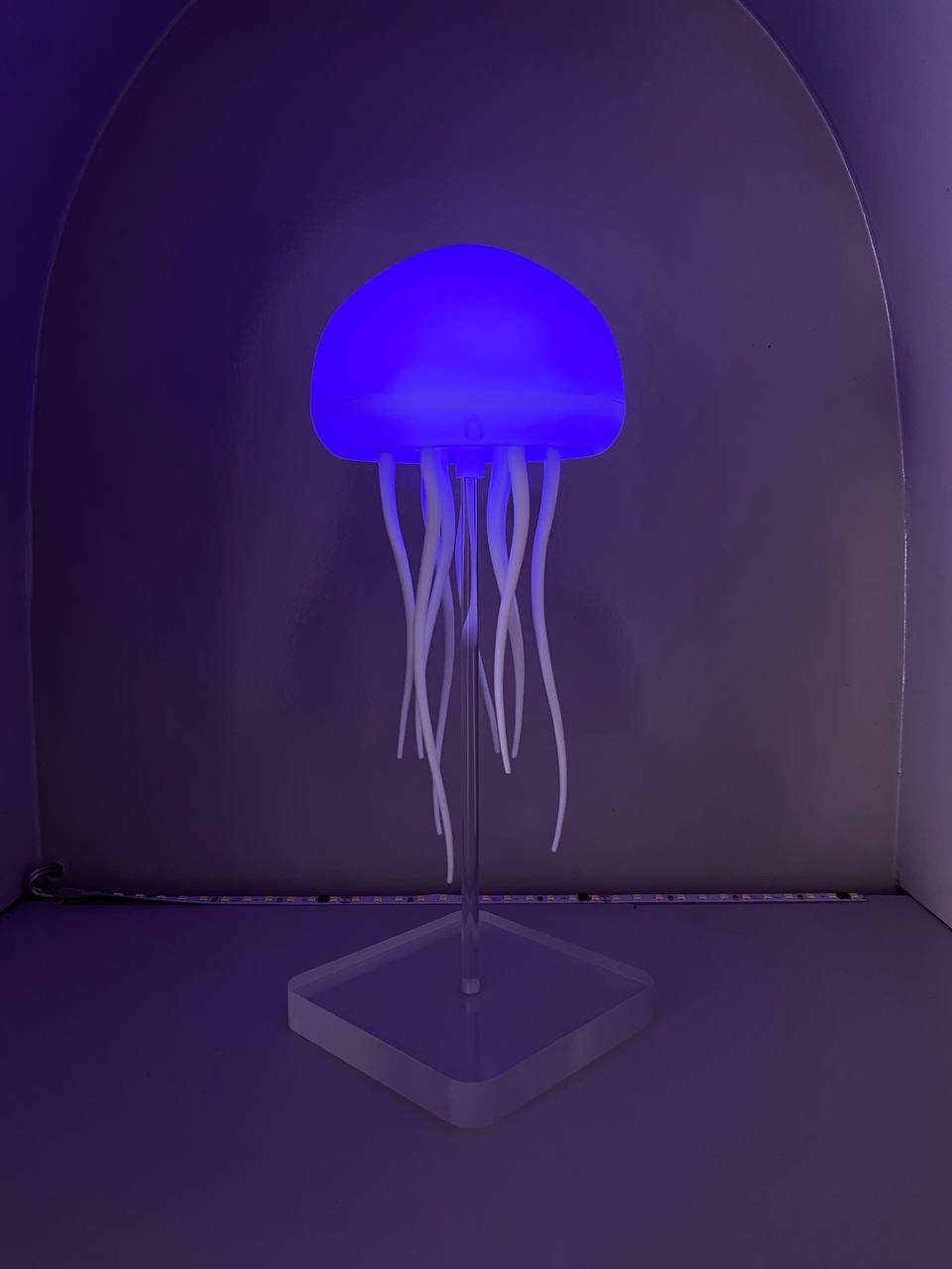 Miniatura 10 de Lampara medusa con movimiento