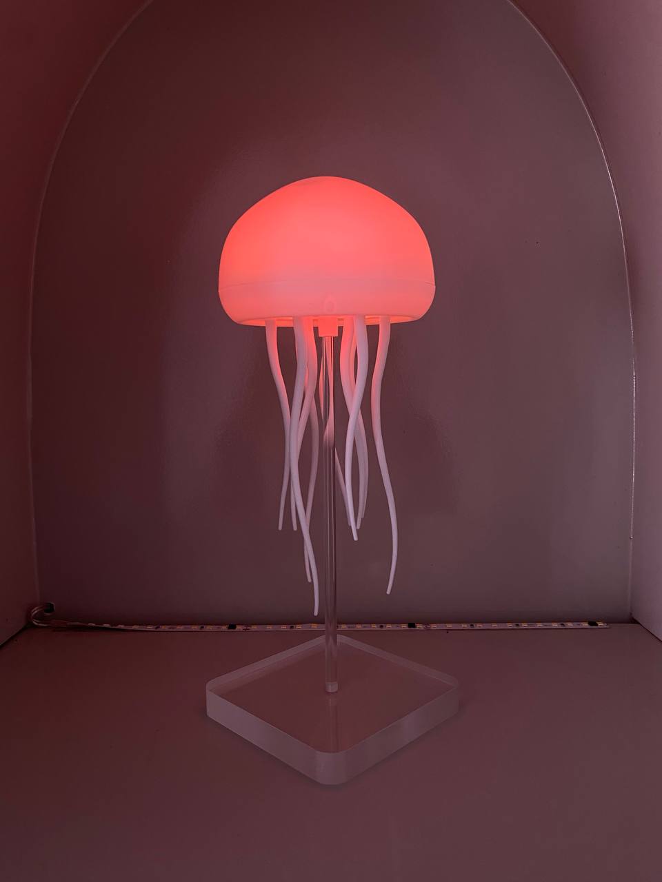 Miniatura 12 de Lampara medusa con movimiento