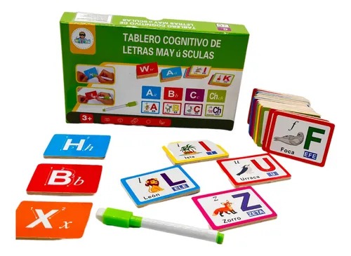 Tablero Cognitivo De Letras Mayusculas
