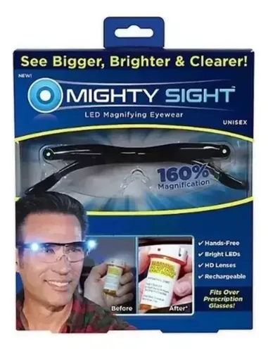 Gafas Lupa Mighty Sight con Luz LED