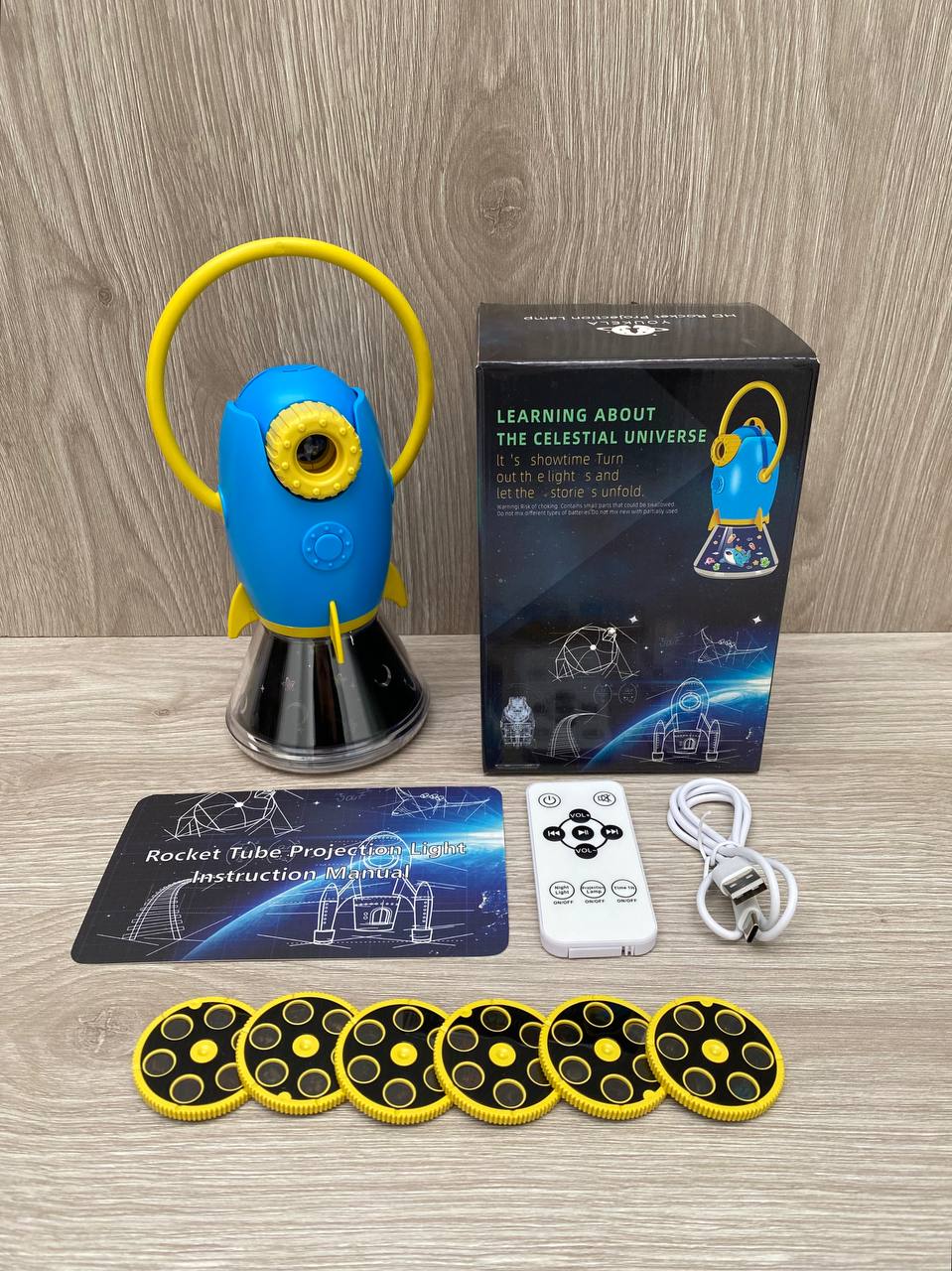 Miniatura 5 de Proyector de Luz Multifuncional Cohete