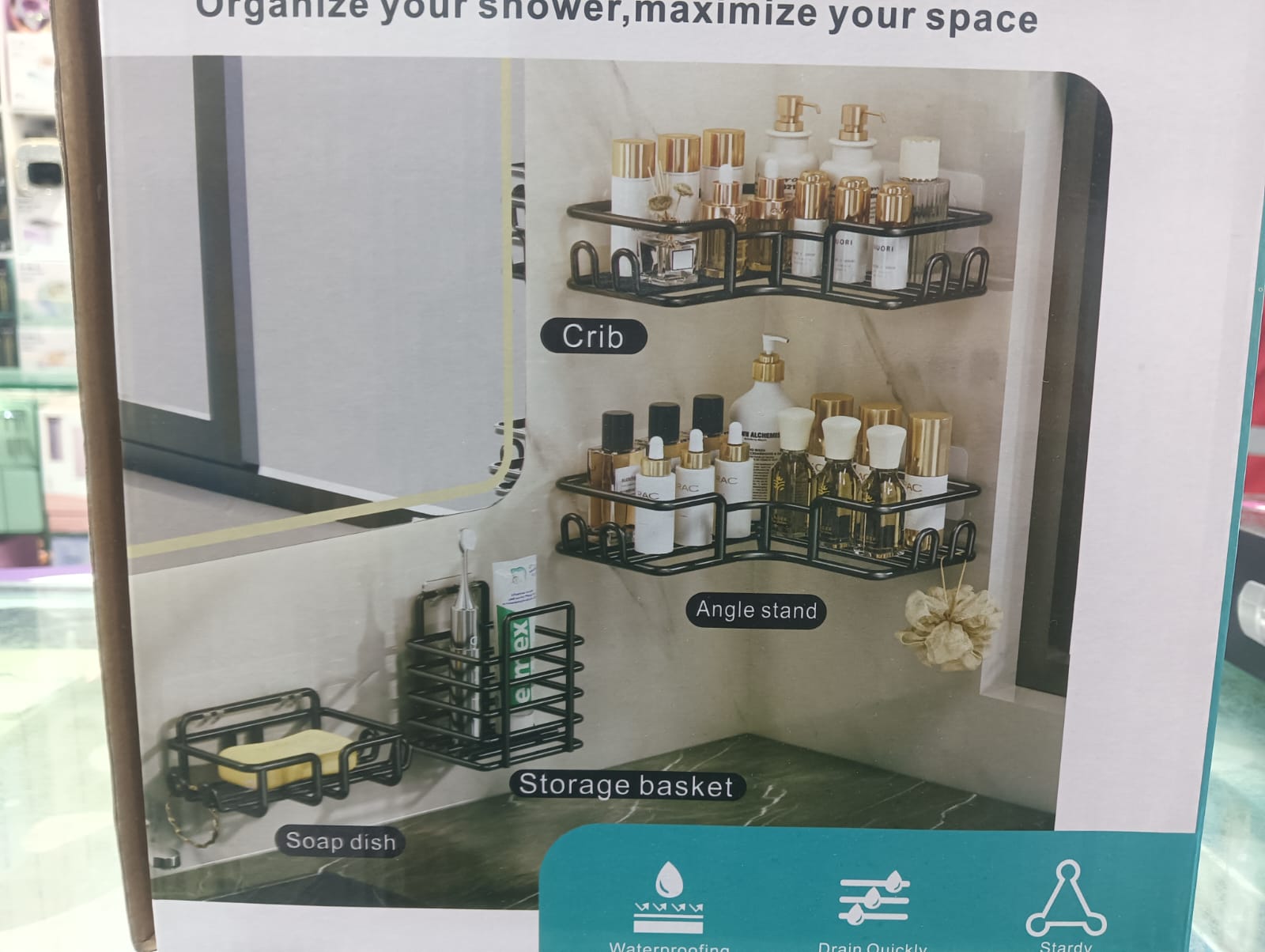 Organizador de Ducha 4 en 1