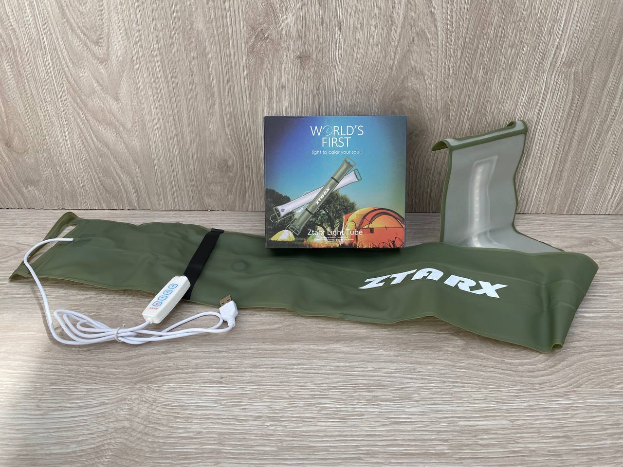 Miniatura 3 de Tubo de Luz Inflable Linterna Expandible