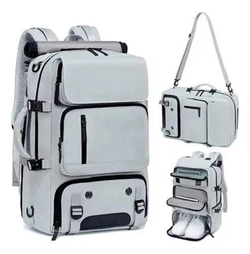 Maleta Mochila Viajera Para Zapatos USB - Impermeable y Multifuncional