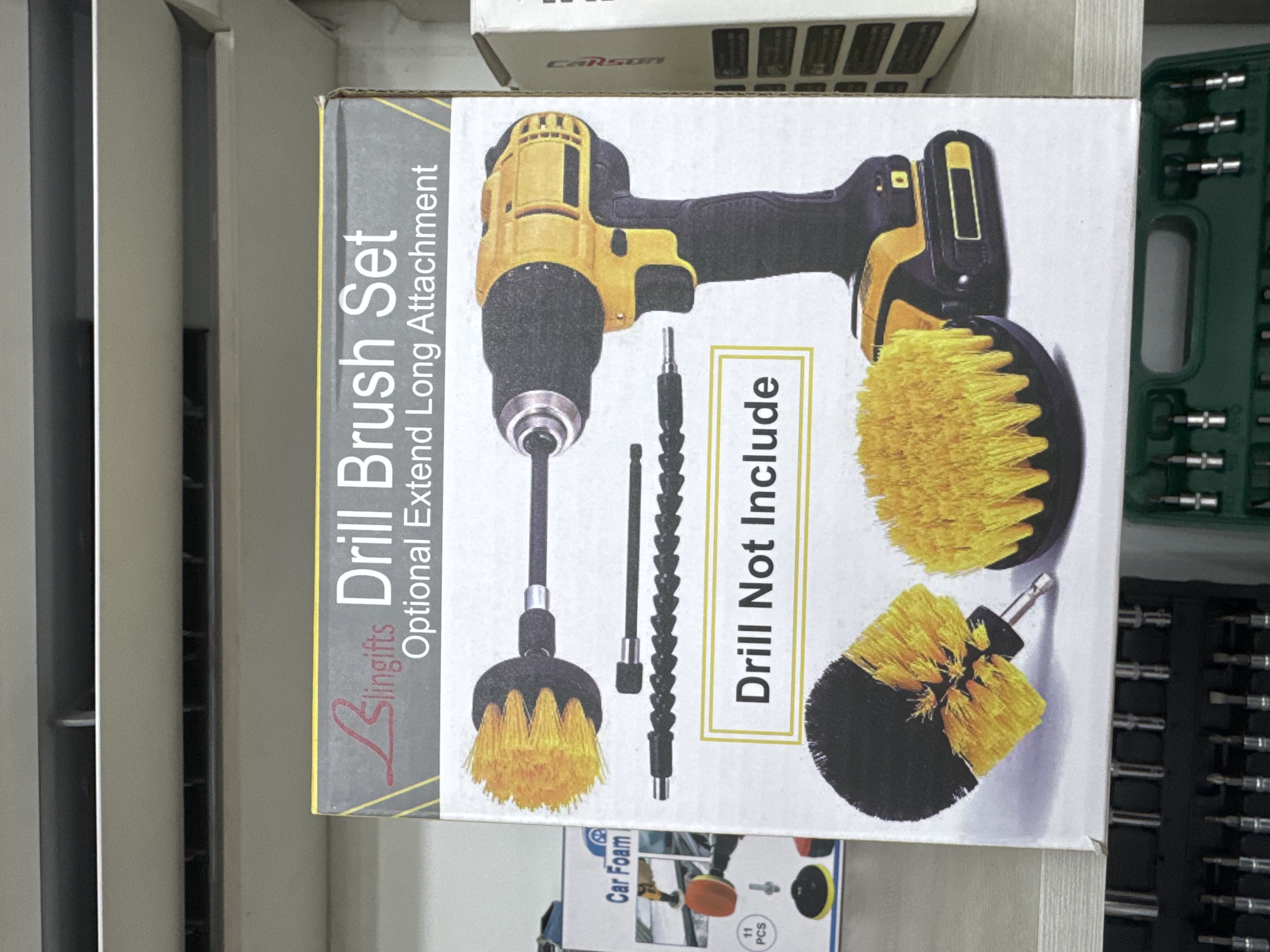 Kit de cepillo para taladro