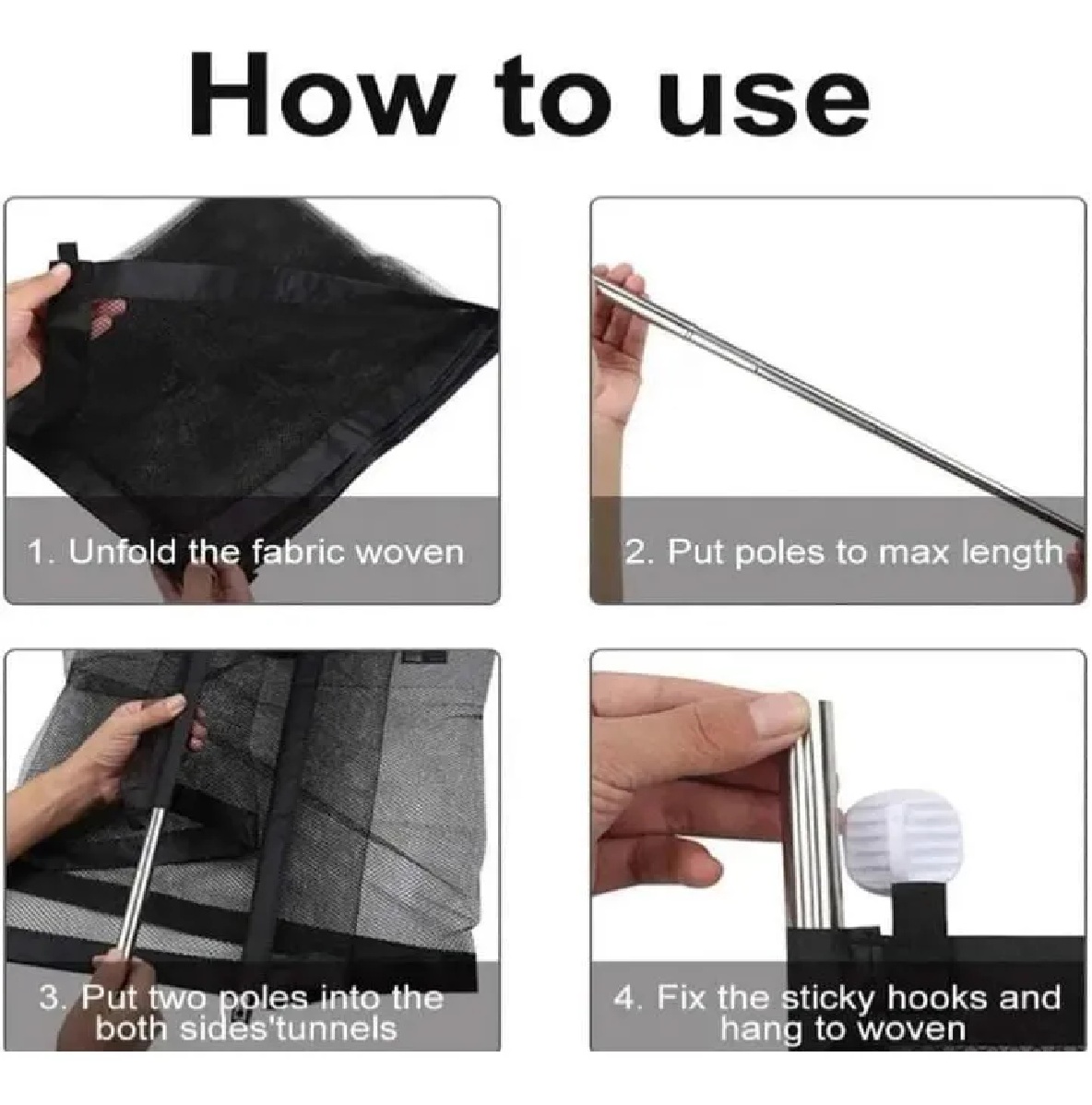 Miniatura 5 de Malla Puerta Protectora Para Mascotas