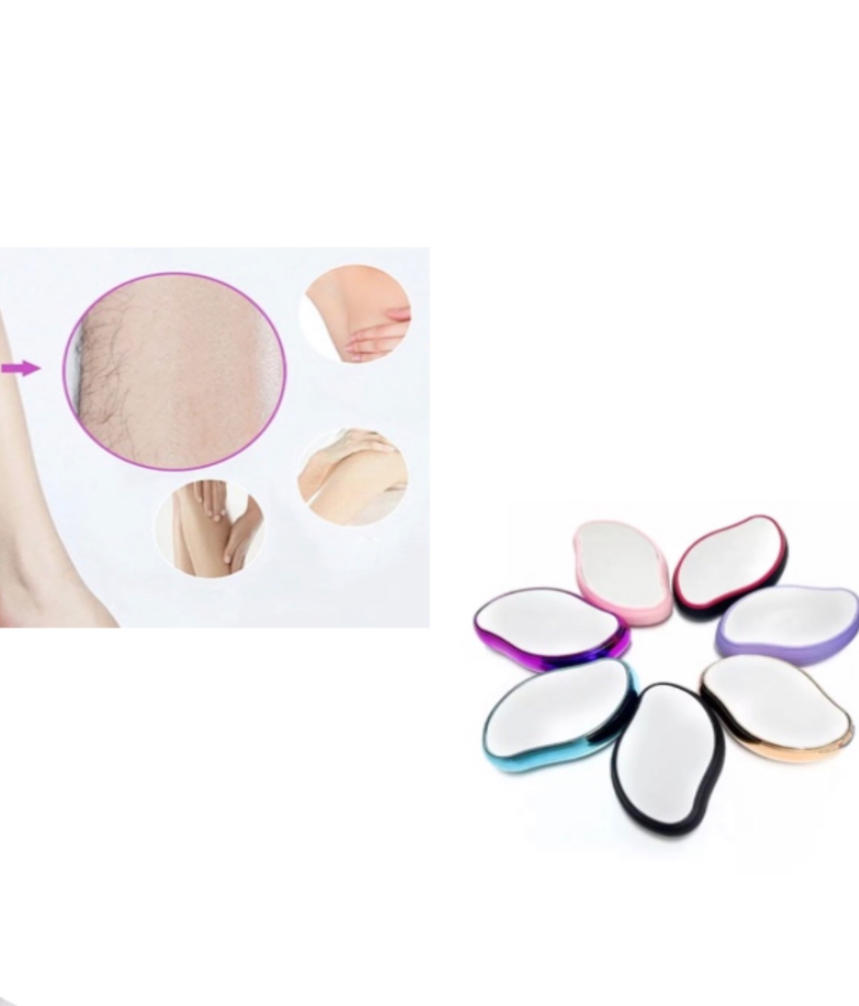 Depiladora Cristal Friccion