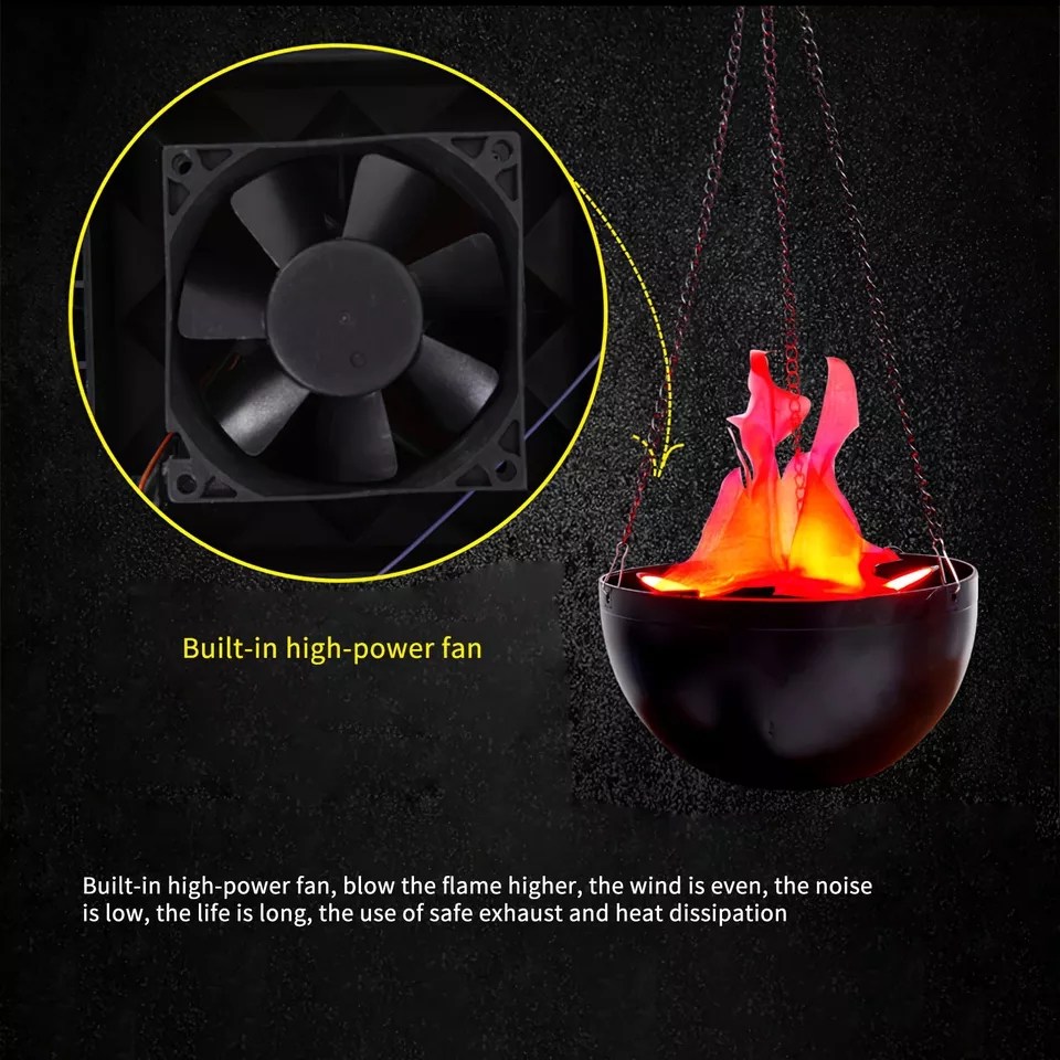 Miniatura 2 de LAMPARA DE LLAMA ARTIFICIAL DECORATIVA