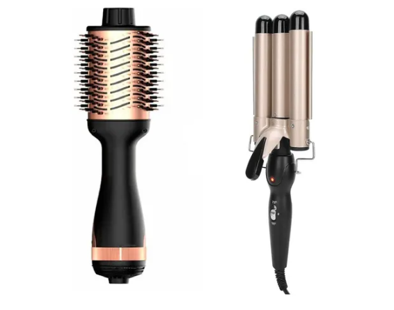 COMBO KERATINA CEPILLO+RIZADORA RE-2607