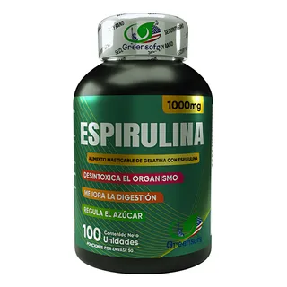 ESPIRULINA 100 Sotgels x1