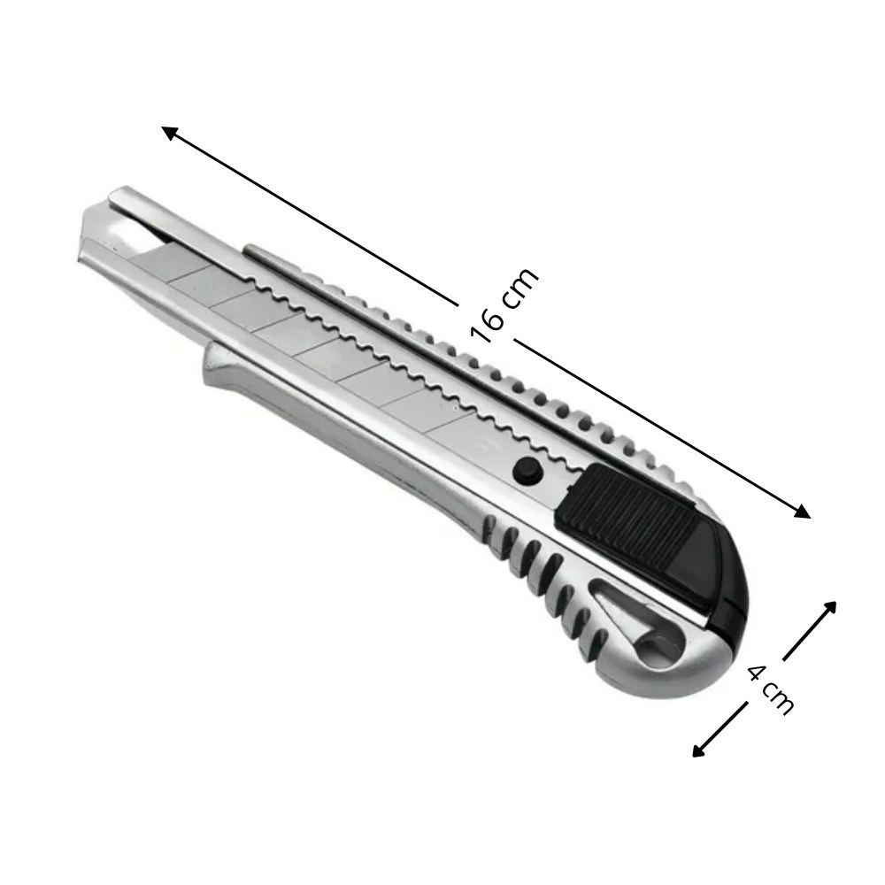 Cutter Bisturi Corta Carton Retractil