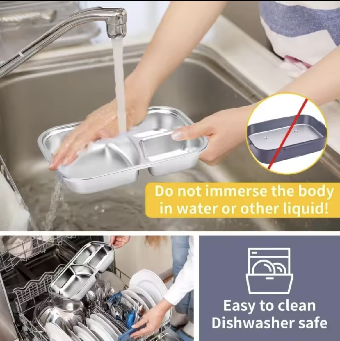 Miniatura 3 de LONCHERA ELECTRICA TERMICA PORTA COMIDA