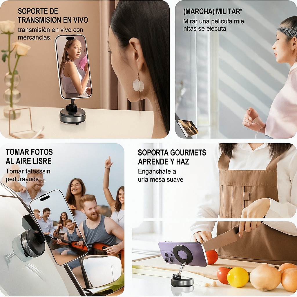 Miniatura 2 de SOPORTE CELULAR DE VENTOSA POR SUCCION