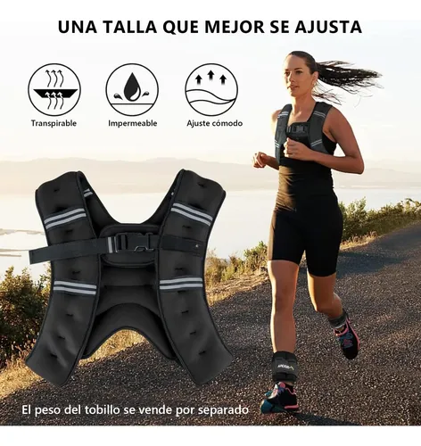 Miniatura 2 de Chaleco Deportivo Con Peso Ejercicio 5kg