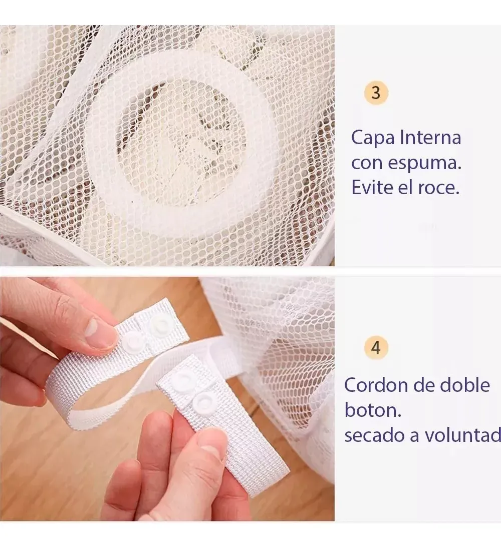 Bolsa Para Lavar Zapatos Ropa Delicada