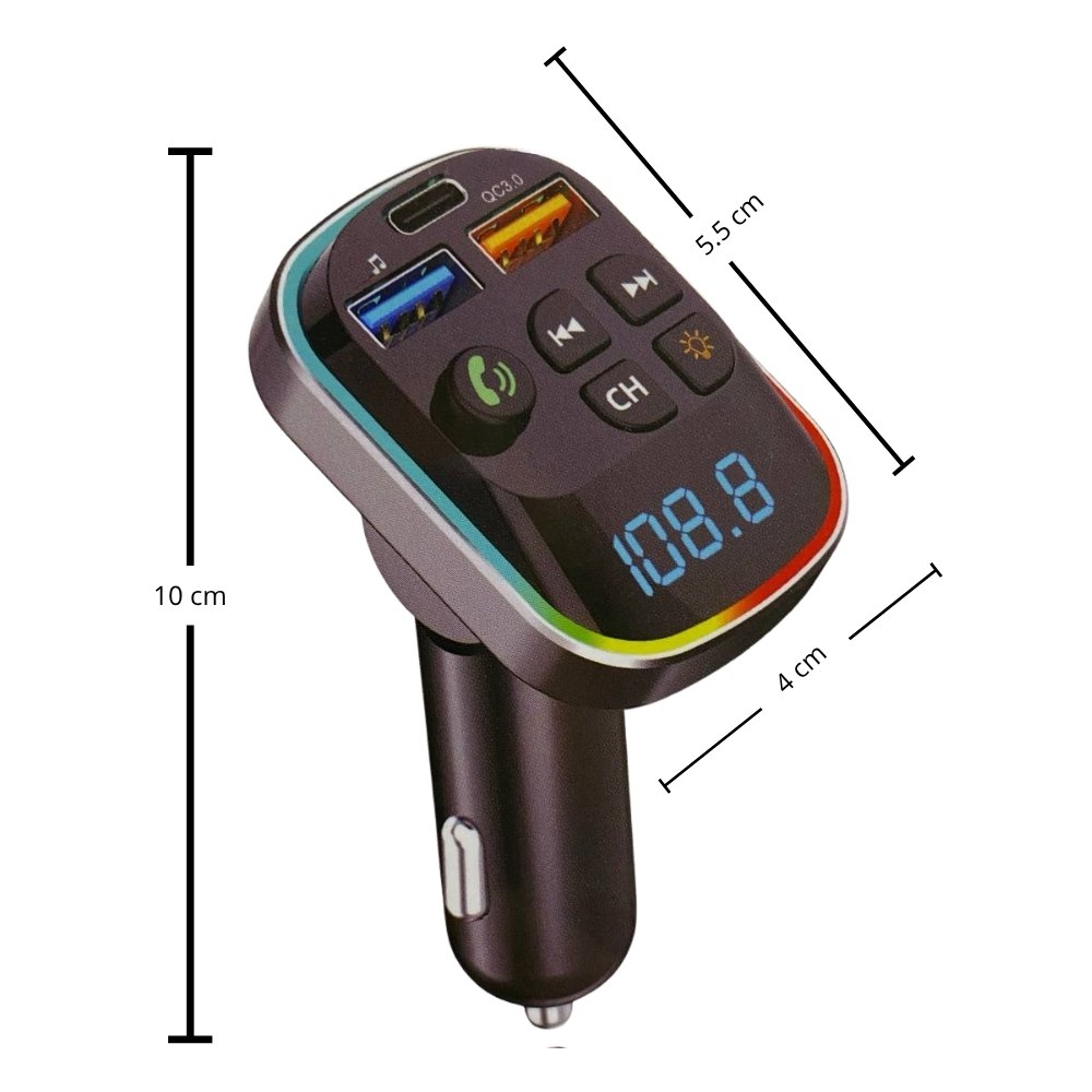 Miniatura 2 de AdaptadorCarBluetoothPlayerMp3ALS-A174