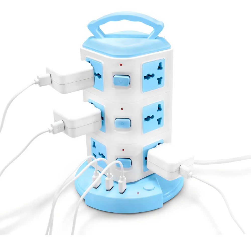 Miniatura 3 de Torre Vertical Multitoma 12 Conexiones