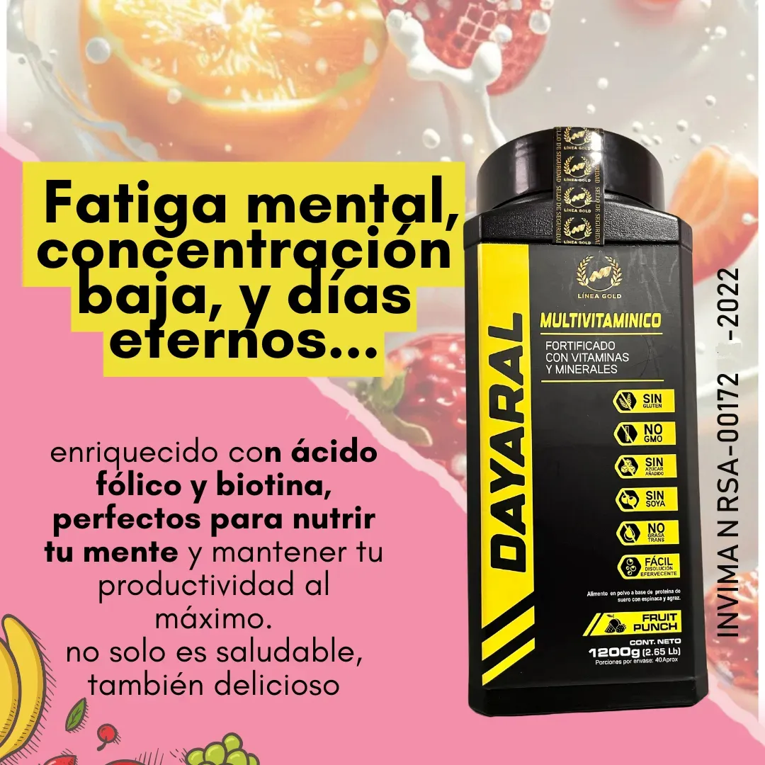 Miniatura 2 de Multivitamínico Dayaral 1200gr