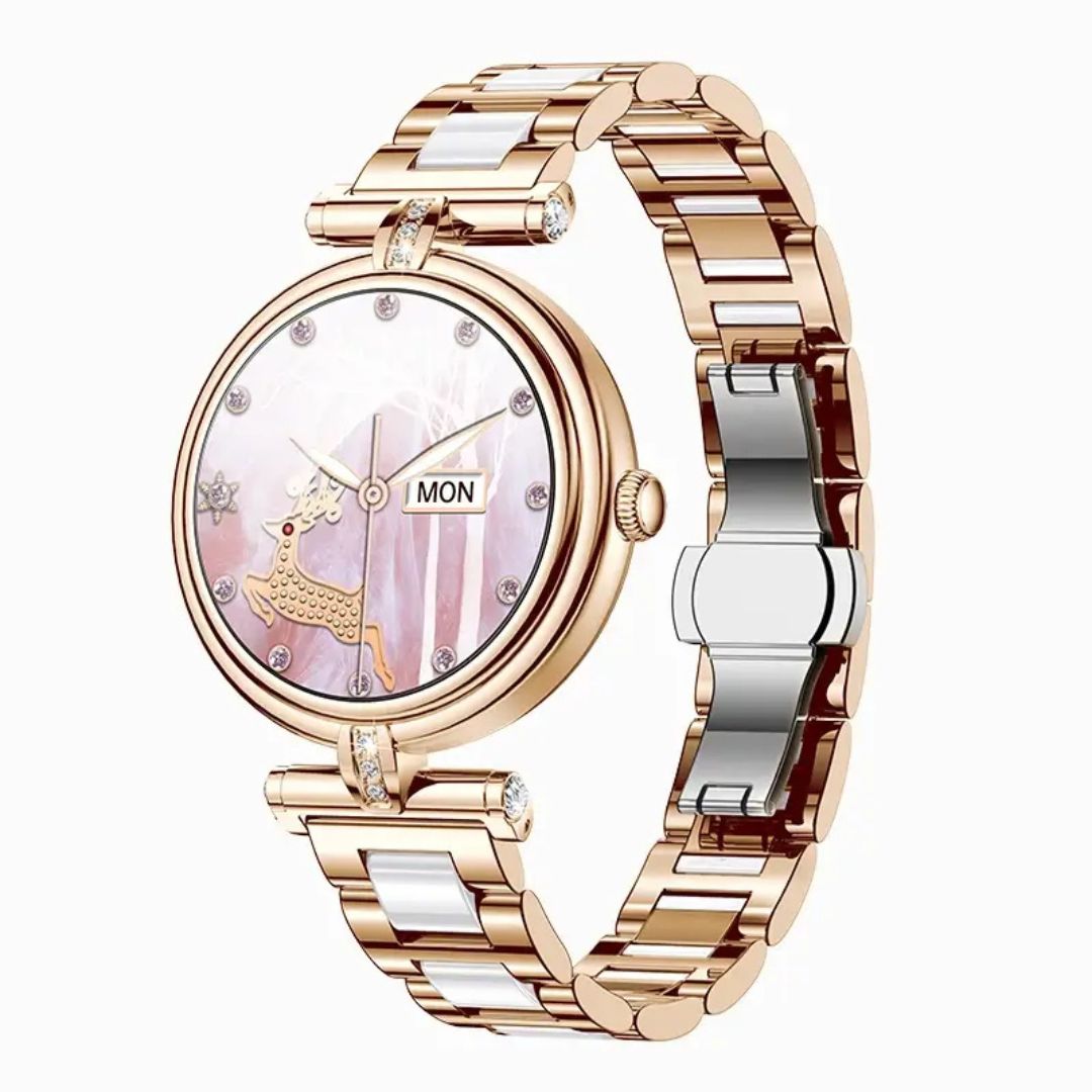 Reloj Intelgente Mujer Ak62 Lujo