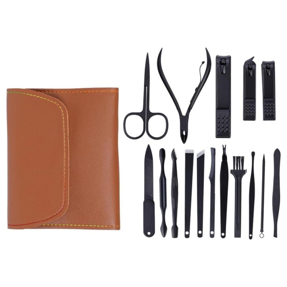 Kit 16 piezas De Limpieza De Uñas