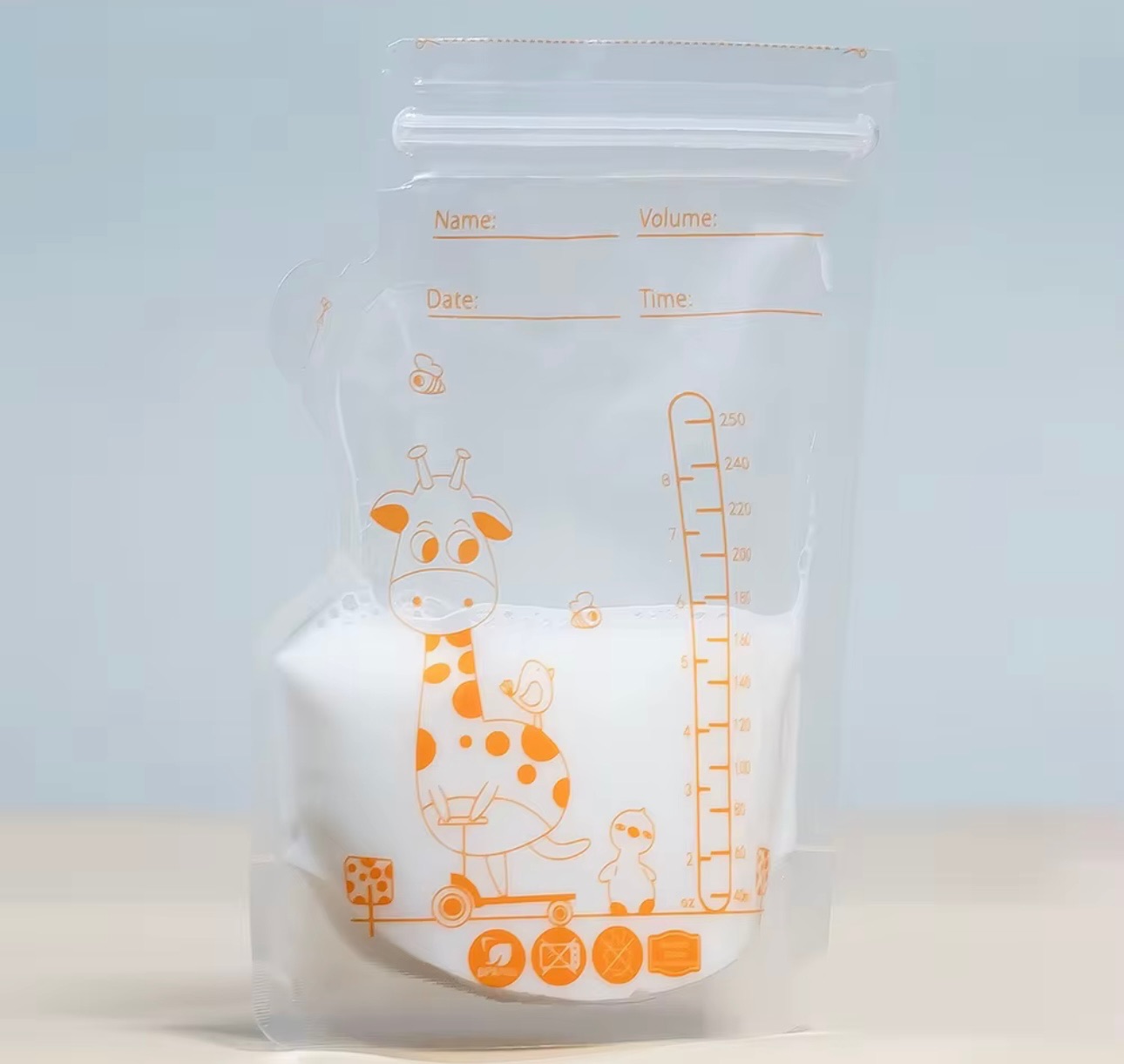 Bolsa leche materna 250 ML