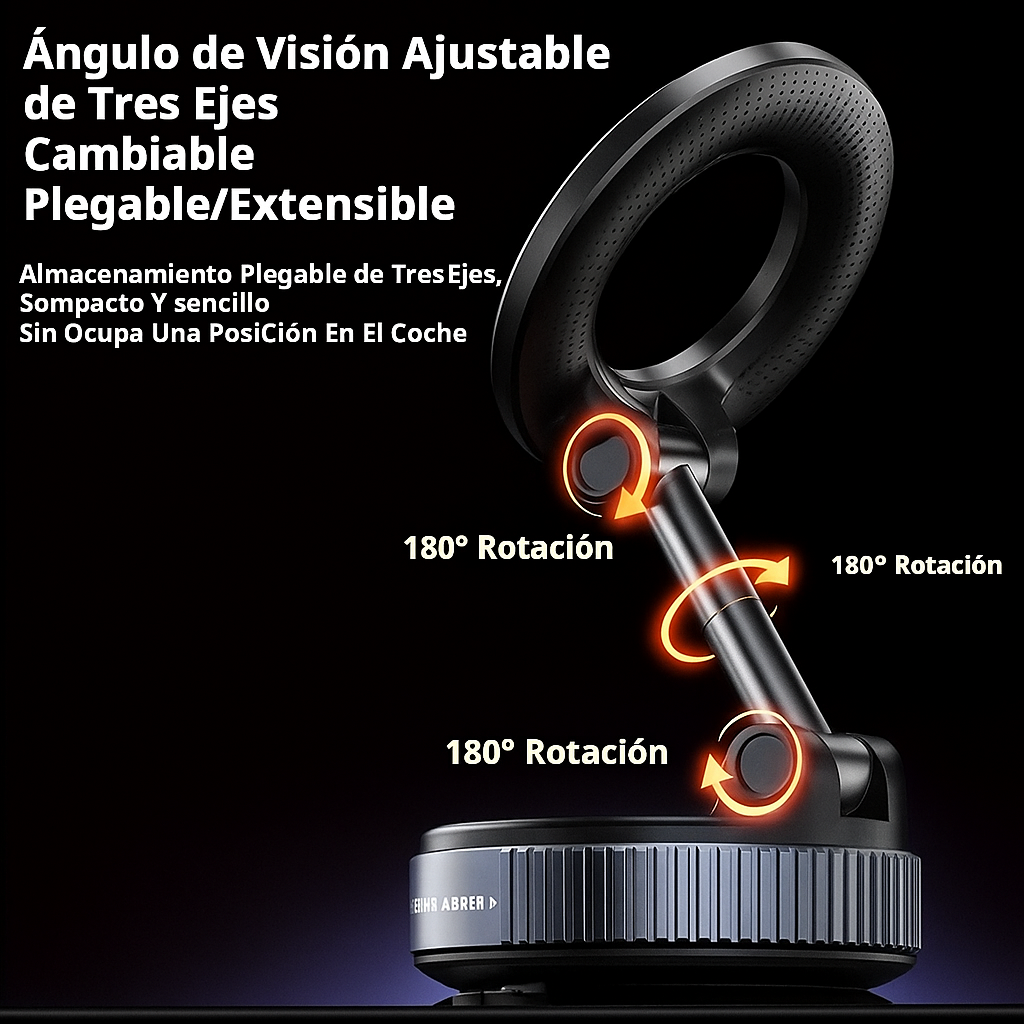 Miniatura 2 de Soporte Magnético Compacto para celular