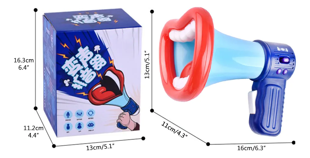 Miniatura 3 de BOCINA DIDACTICA CAMBIA VOZ