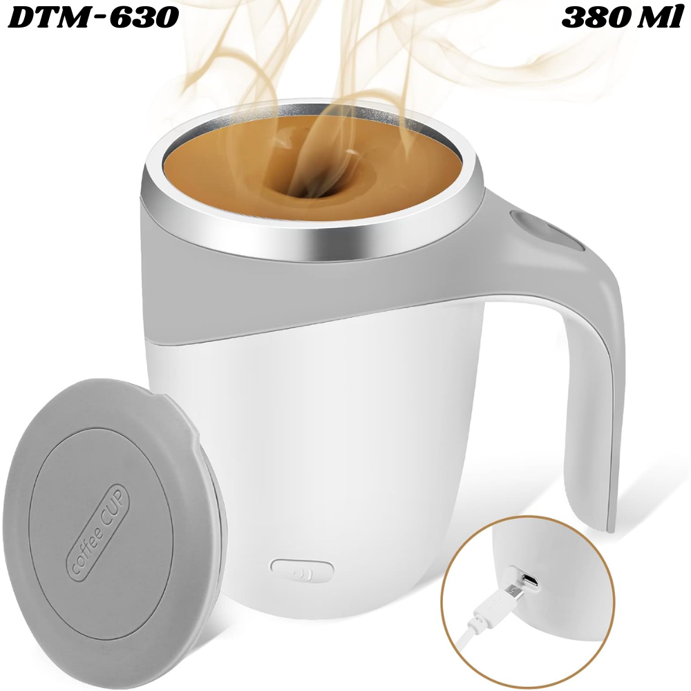 Vaso Mug Mezclador Magnetico Dtm630 Blan