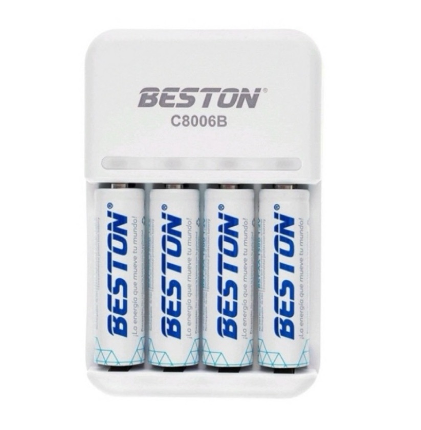 Cargador Pilas Beston 8006