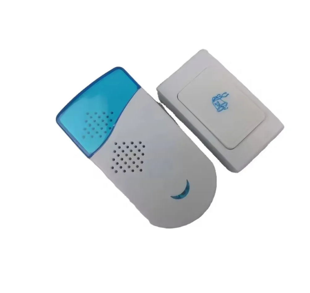 Timbre para puerta  inalámbrico blanco