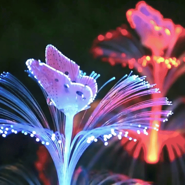 Luces Solares Medusa LED Mariposa PTZ-25 Cantidad