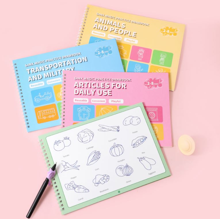 Miniatura 6 de Libros de caligrafía y dibujo x4