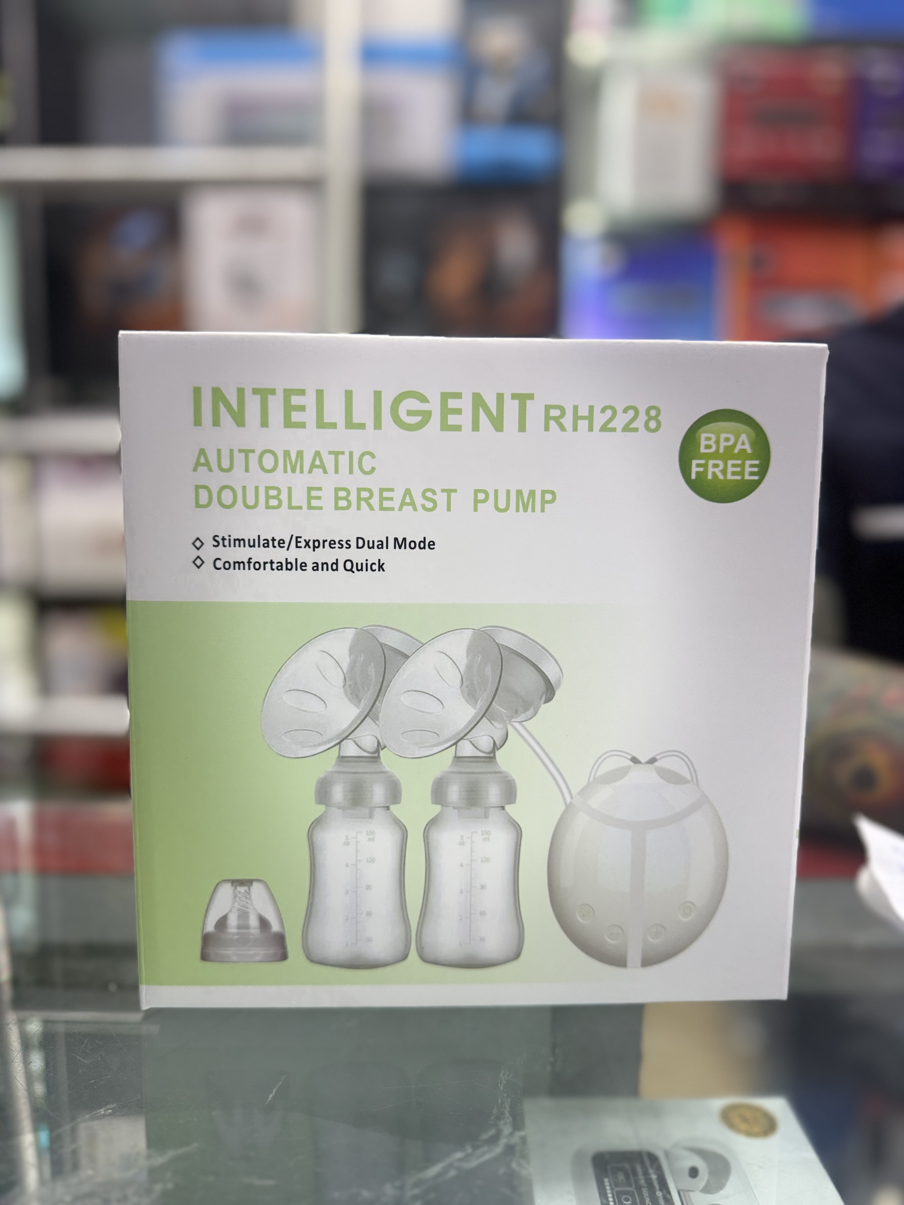 Extractor de leche materna