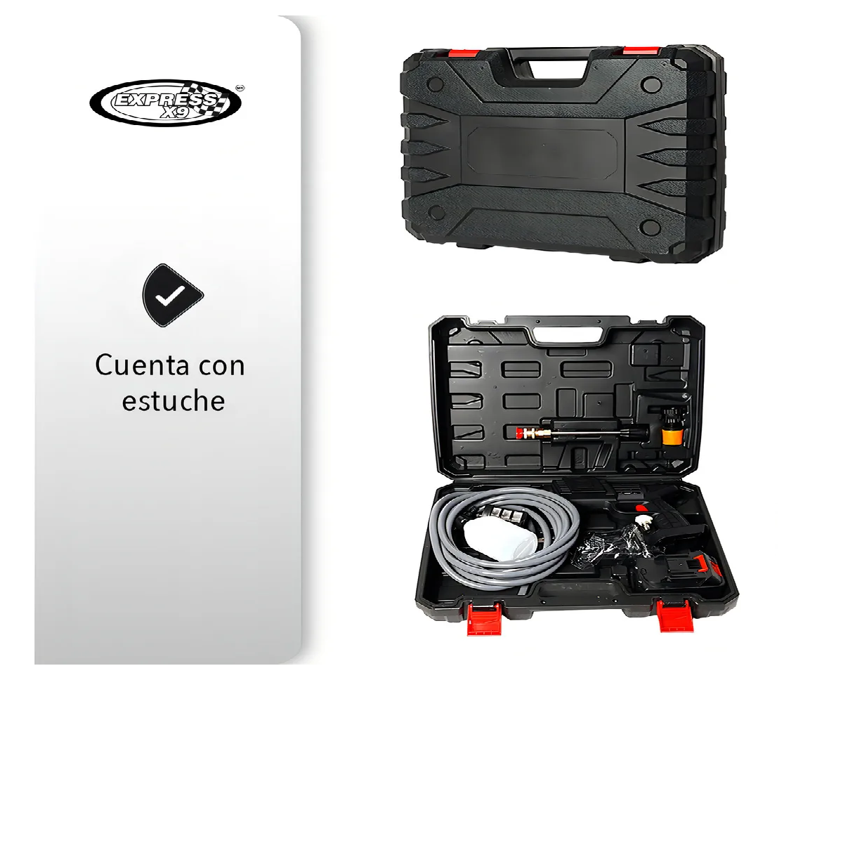 Miniatura 2 de Kit Hidrolavadora Inalámbrica Portátil