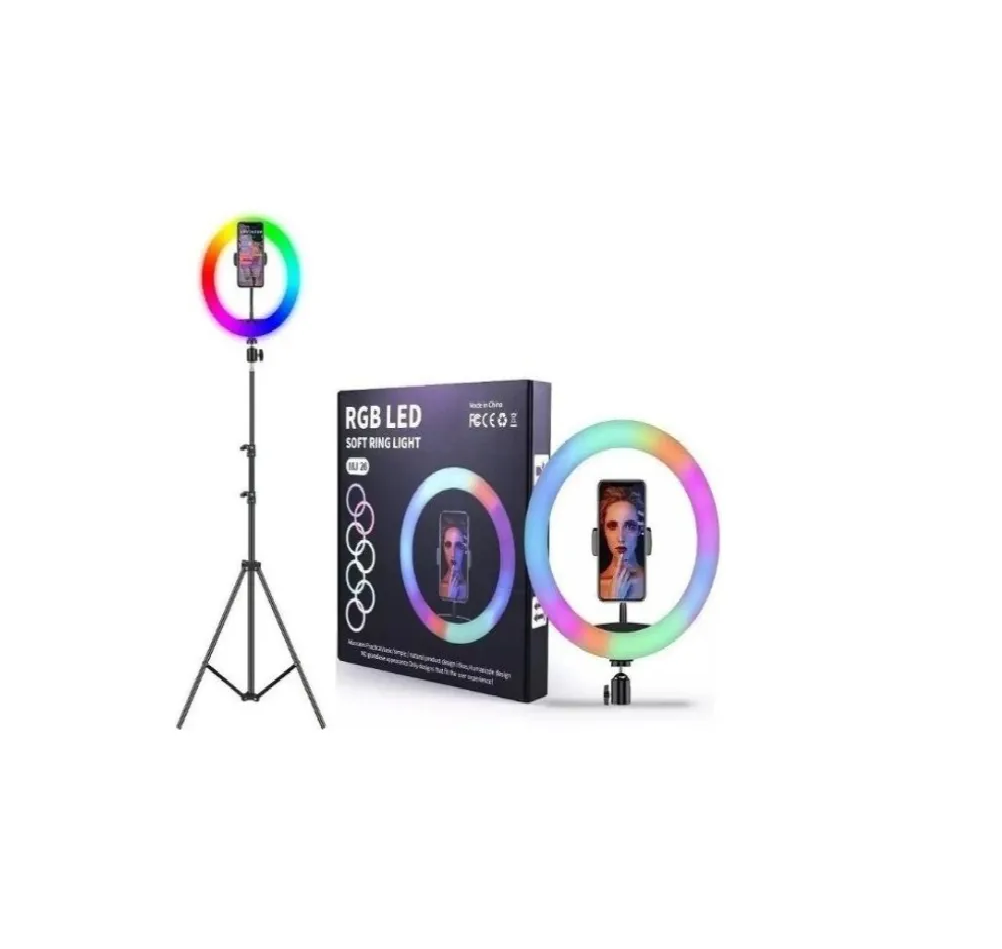 Miniatura 2 de Aro Luz Rgb 26 Cm Led Trípode