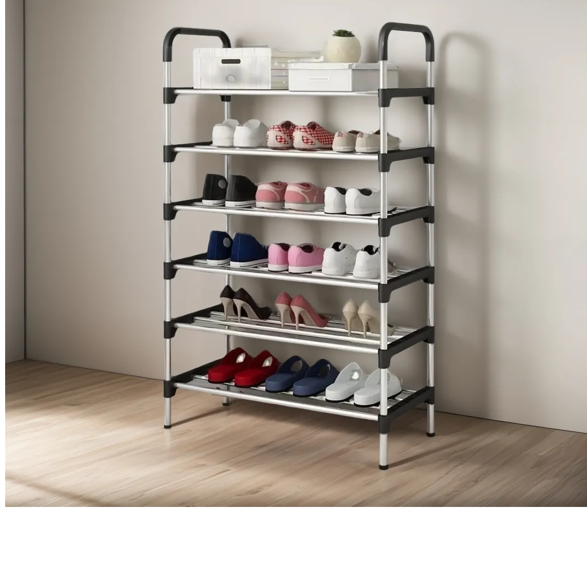 Miniatura 2 de Organizador Zapatero Metálico 6