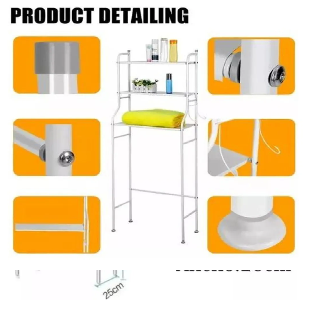 Organizador De Baño Rack 3 Niveles