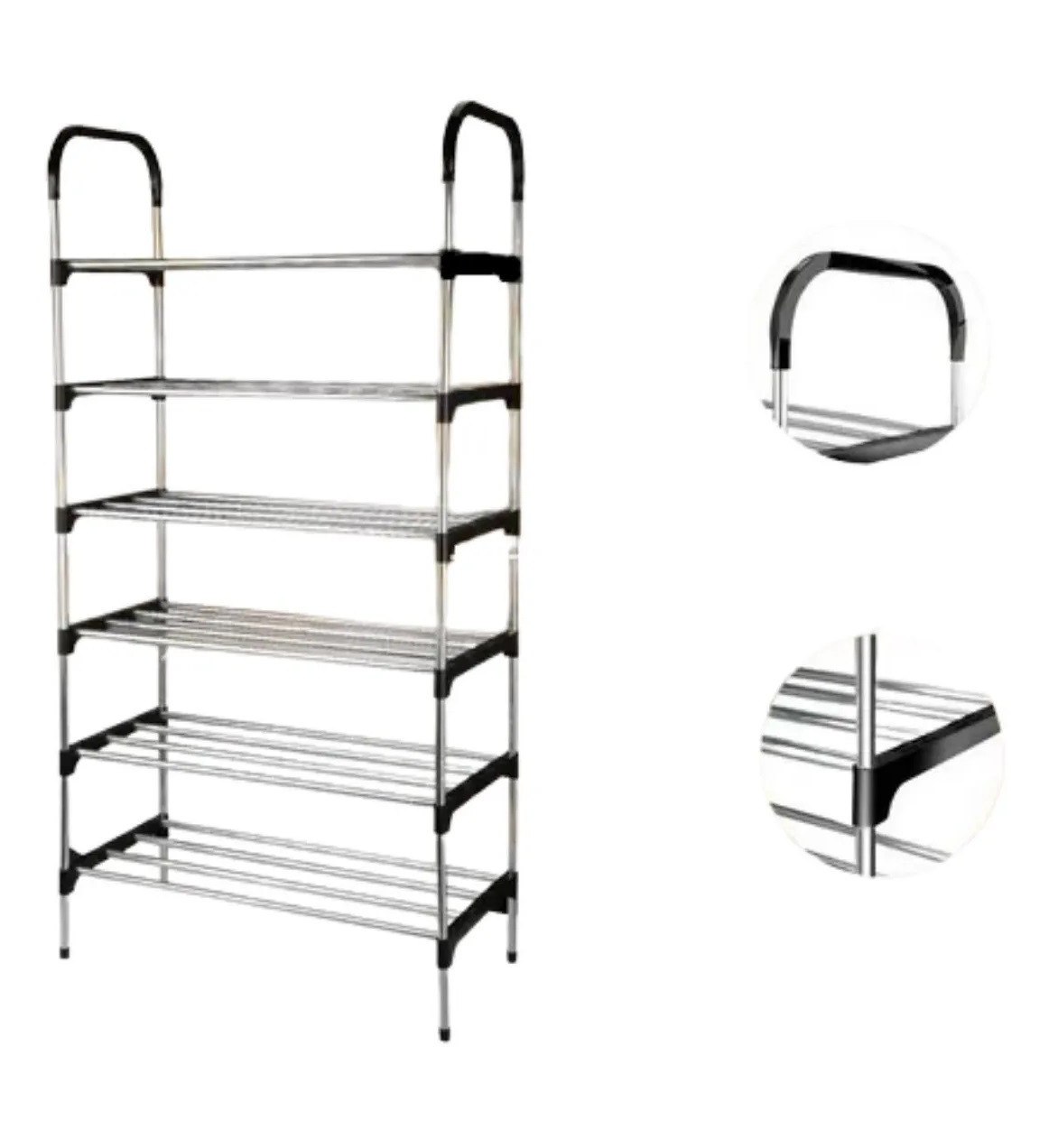 Miniatura 3 de Organizador Zapatero Metálico 6 Niveles