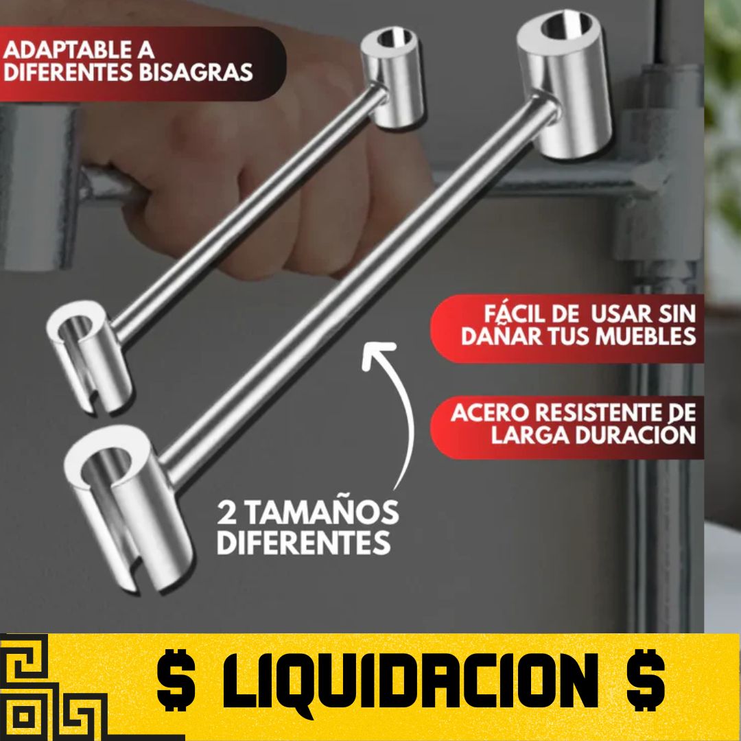 Llave ajustadora bisagras X2