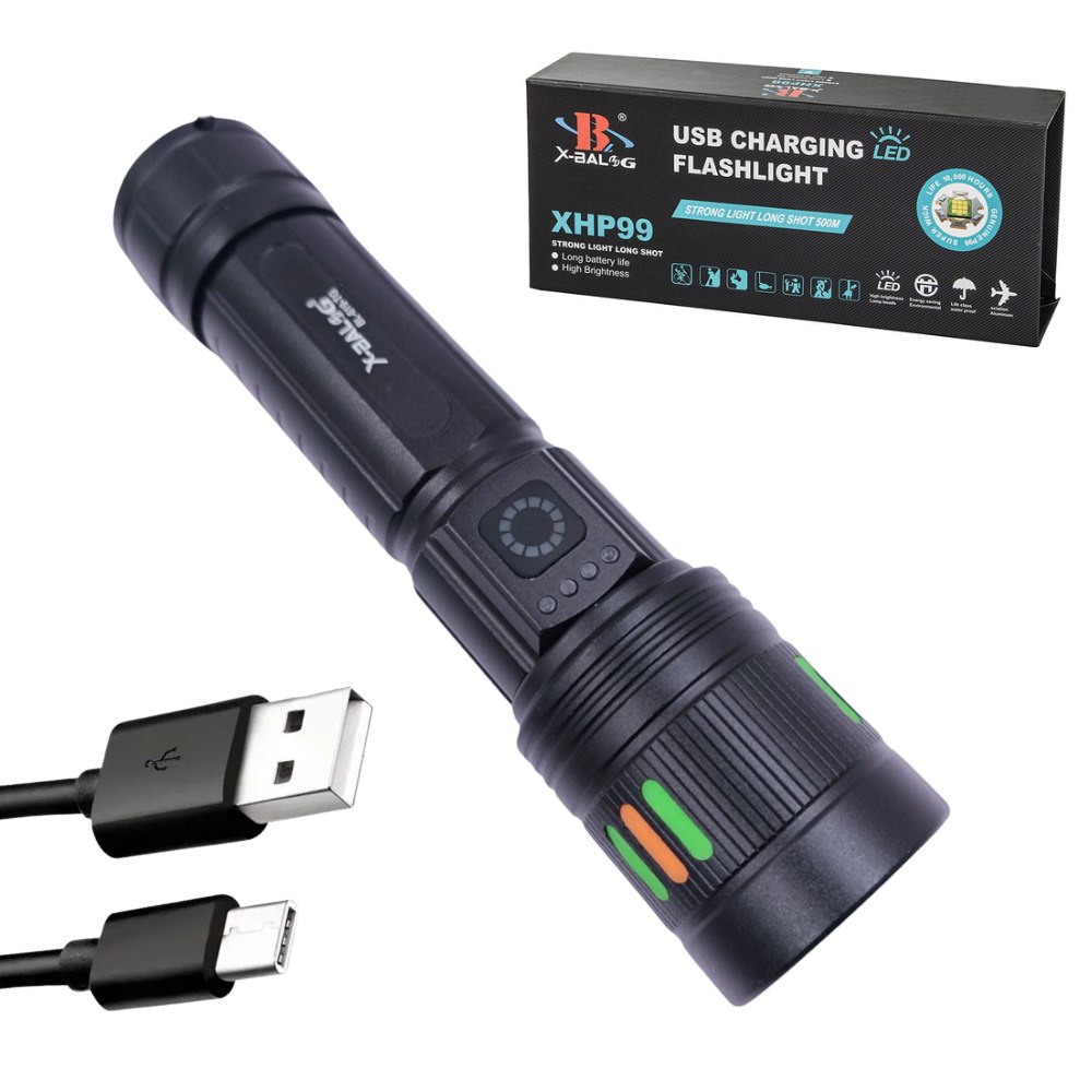 Miniatura 2 de Linterna Tactica Led Recargable XHP99